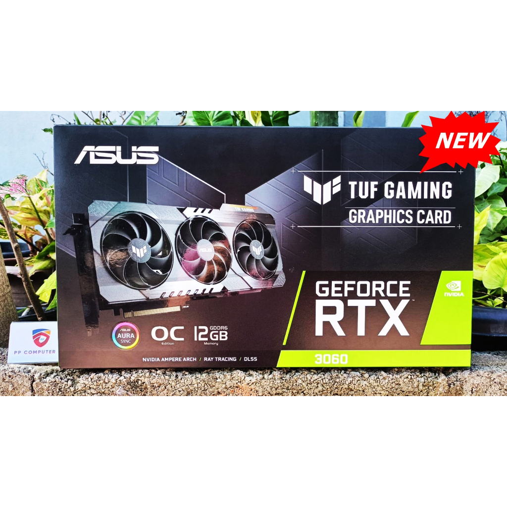 ASUS TUF RTX 3060 OC 12G V2 GAMING DDR6 ประกันยาว (ตัวนี้เป็นตัว 12Gb ...