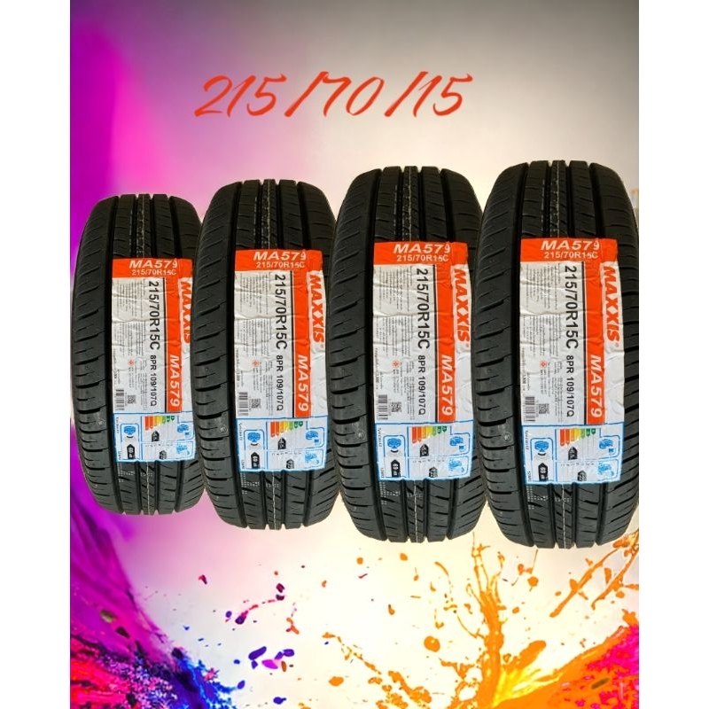 ยาง maxxis 215/70/15 ยางรถบรรทุก(ราคารวมทั้งหมด4ล้อ) | Shopee Thailand