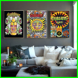 โปสเตอร์ วง Sublime (4แบบ) ดนตรี reggae เร็กเก รูป ภาพ ติดผนัง สวยๆ poster 34.5 x 23.5 นิ้ว (88 x 60 ซม.โดยประมาณ)
