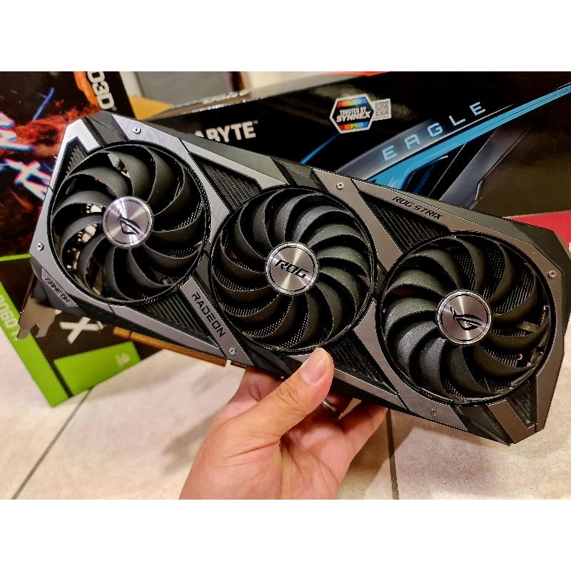 VGA (การ์ดจอ) ASUS ROG STRIX AMD RADEON RX 6700XT OC EDITION 12 GB ...