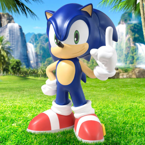 **ของแท้ กล่องใหญ่** โซนิค สูง 30 เซนติเมตร Soft B Sonic The Hedgehog ...