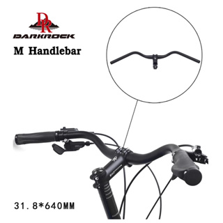 แฮนด์จักรยาน DARKROCK M Handlebar Black (Oversize) ใช้ในเมือง ชีวิตประจำวัน ใช้ทัวร์ริ่ง ก็สบายๆ