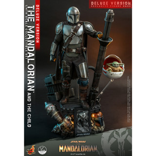 Hot Toys QS017 1/4 Star Wars™ The Mandalorian™ - The Mandalorian &amp; The Child (Deluxe Version)