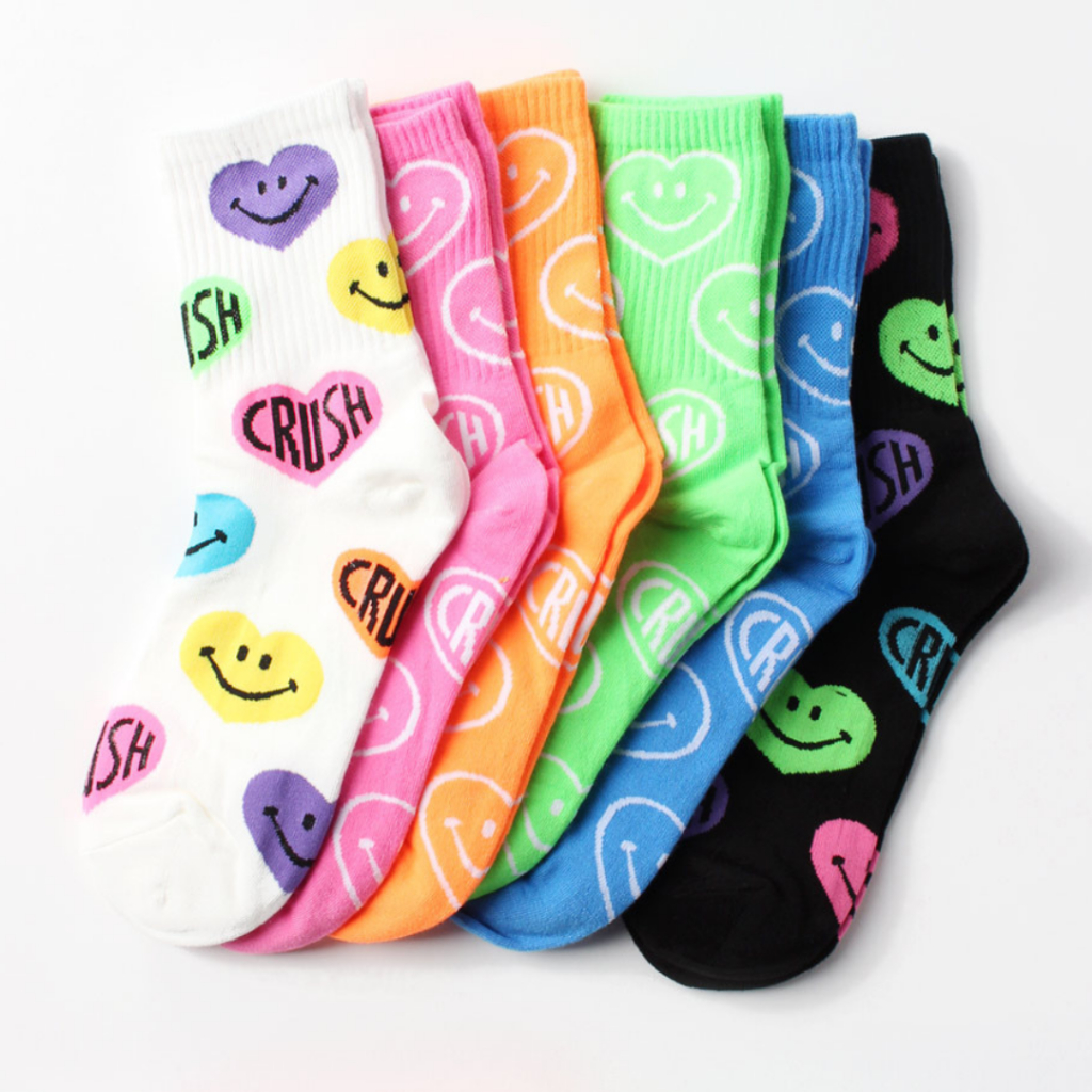 พิมพ์โค้ด-nov15n-ลด-15-chacha-socks-ถุงเท้าข้อยาว-colorful-heart-แบรนด์นำเข้าจากเกาหลี