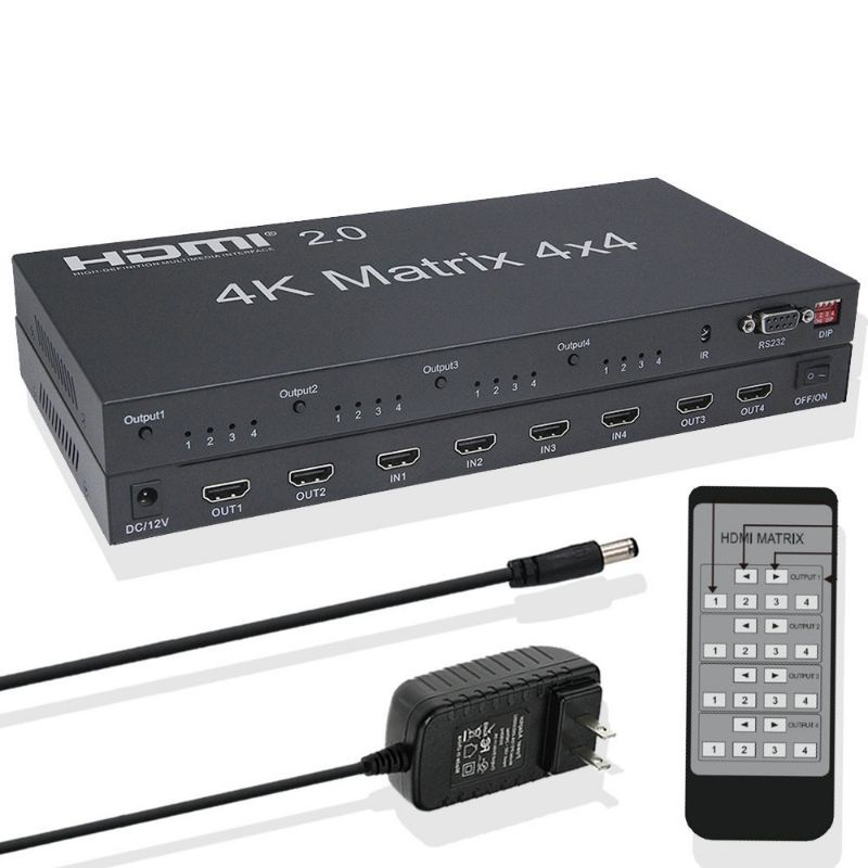 hdmi-2-0-matrix-4x4-hdmi-matrix-4x4-hdmi-splitter-switcher-4-in-4-out-เมทริกซ์