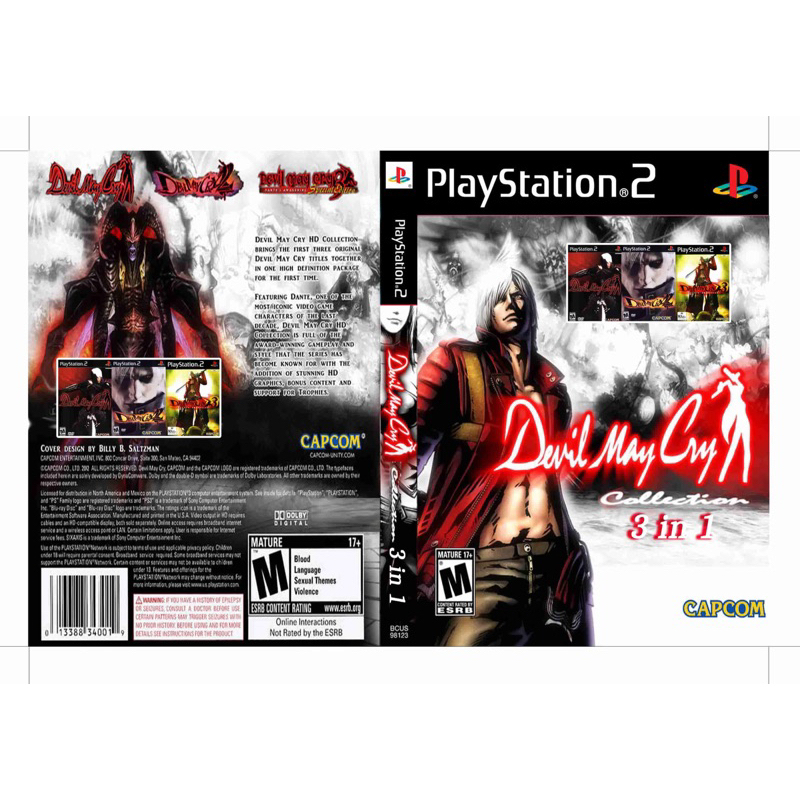 Jeu Vidéo – PS2 – Devil May Cry 3 – Très Bon Etat – Import JP