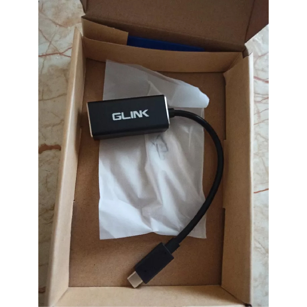 glink-gl014-converter-type-c-to-lan-rj-45-แปลง-usb-type-c-เป็น-lan-1000mbps