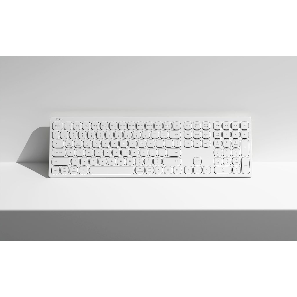 โค้ด-8fgs5j-ลด20-actto-curved-b605-full-size-keyboard-คีย์บอร์ดไร้สาย-คีย์บอร์ดบลูทูต-คีย์ไทย-bluetooth-keyboard