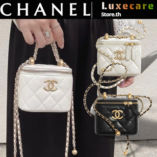 ชาแนล👜Chanel ถุง 23S Women/Shoulder Bag กระเป๋าโซ่/กระเป๋าทรงกล่อง