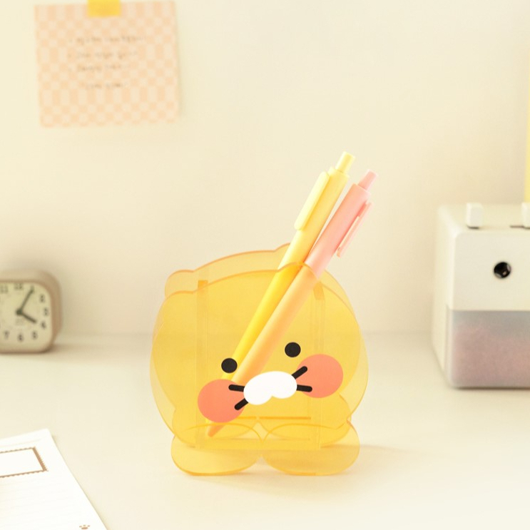 พร้อมส่ง-kakaofriends-choonsik-acrylic-pen-holder-ที่ใส่ปากกา