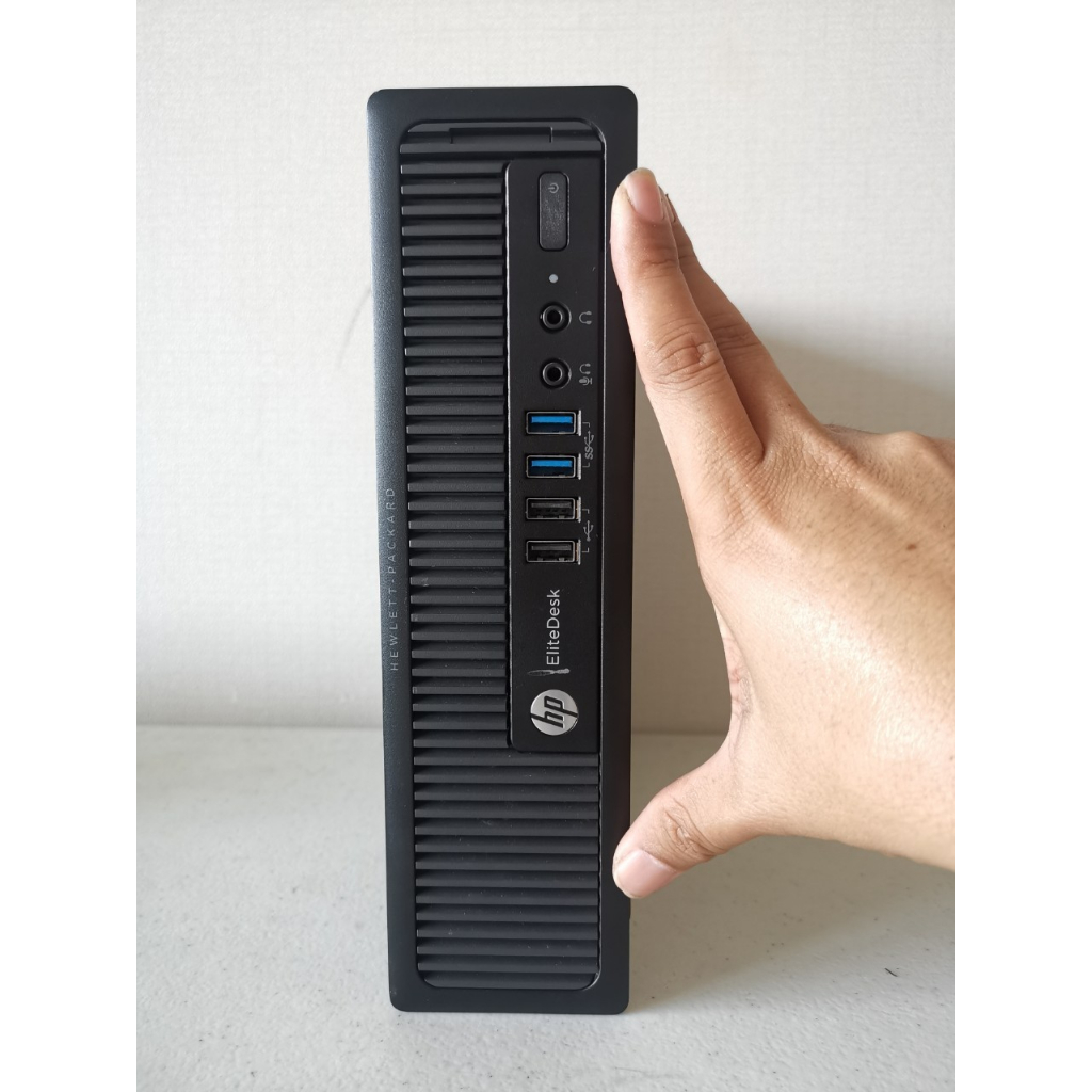 คอมพิวเตอร์มือสอง-mini-hp-elitedesk-800g1-cpu-core-i5-4570t-เชื่อมต่อ-wifi-ได้-ลงวินโดว์-โปรแกรมพื้นฐาน-พร้อมใช้งาน