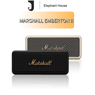 [รับประกันหลังการขาย]MARSHALL Emberton II  ลําโพง marshall ลำโพงบลูทู ธ ลําโพงบลูทูธเบสหนัก ลำโพงบลูทูธพกพา กันน้ำ IP67