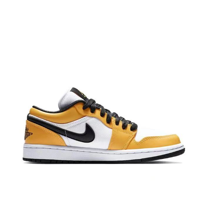 air-jordan-1-low-laser-orange-ทั้งสองเพศ-ระบายอากาศ-รองเท้าบาส