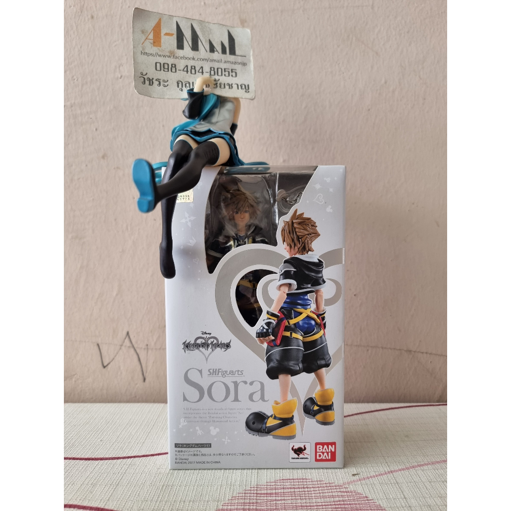 Bandai - Action Figure S.H.Figuarts Sora - Kingdom Hearts II | Shopee ...