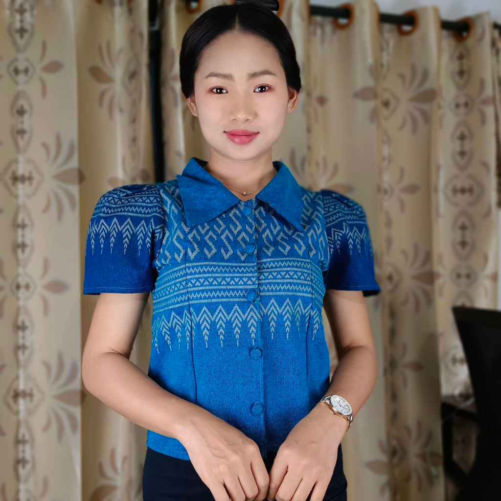 ส6 ผ้าลายขอพระราชทานหมักโคลนเนื้อนิ่ม | Shopee Thailand