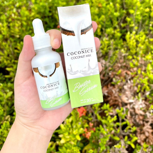 Coconice เซรั่มน้ำนมมะพร้าว หน้าขาว ลดสิว ลดฝ้า ลดกระ ลดจุดด่างดำ ลดรู ...