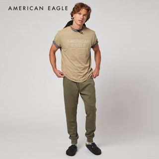 American Eagle 24/7 Good Vibes Graphic T-Shirt เสื้อยืด ผู้ชาย กราฟฟิค (NMTS 017-3113-212)