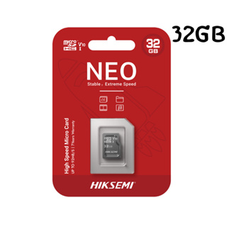 32GB MICRO SD (ไมโครเอสดี) HIKSEMI NEO C1 92/10MB/s - (7Y)
