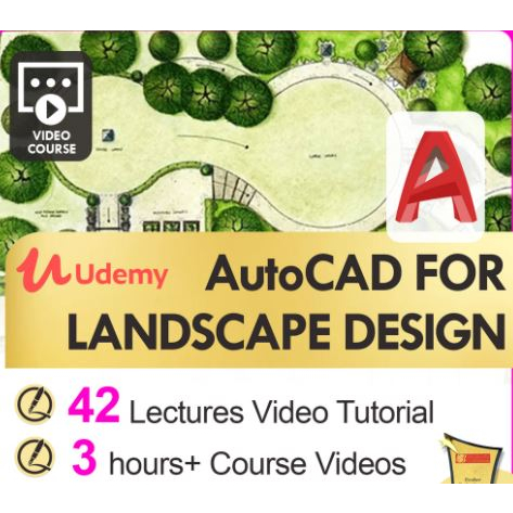 [Video Course] AutoCAD for Landscape Design (42 Lectures, 3 hours+ ...