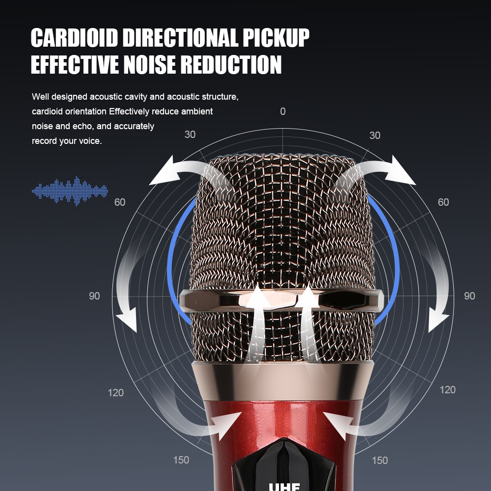 ux04-ไมโครโฟนไร้สาย-4-ไมโครโฟนระยะที่ได้รับระยะทาง-50-ม-ระยะทาง-uhf-ไดรฟ์ระดับ-ktv-ระดับ-100-ori-microphone