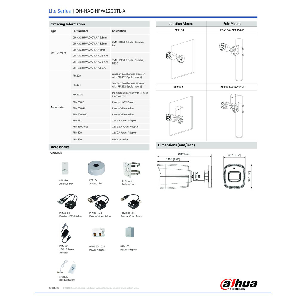 dahua-กล้องวงจรปิด-4in1-มีไมค์ในตัว-ir-80-m-รุ่น-hac-hfw1200tlp-a-เลนส์-2-8-mm