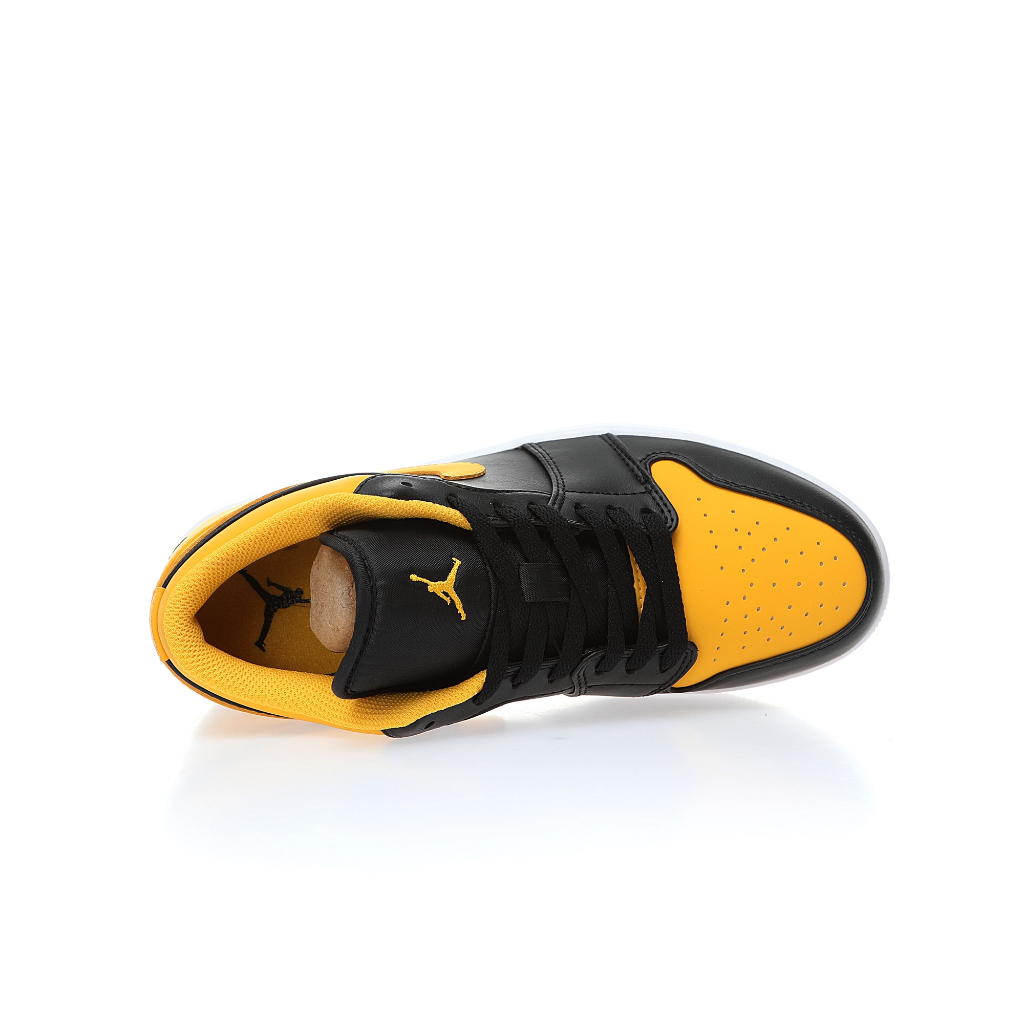 nike-air-jordan-1-low-se-yellow-ocher-aj1-retro-culture-รองเท้ากีฬาลำลอง-black-and-yellow-toes-553558-072