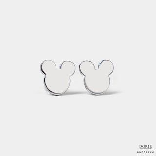 Silver Mickey Mouse Cufflinks - กระดุมข้อมือมิกกี้เมาส์สีเงิน