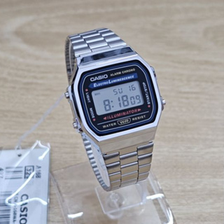 [ของแท้] Casio นาฬิกาข้อมือ รุ่น  A-168WA-1Q รับประกันศูนย์ CMG 1 ปี