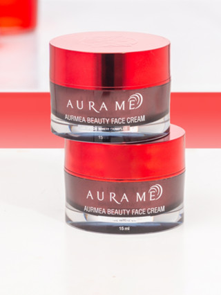 ครีมทาฝ้า ออร่ามี AURA ME AURMEA beauty face cream Dipeptide 15 ml.