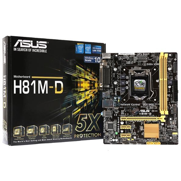 mainboard-เมนบอร์ด-1150-asus-h81-h81m-h81m-d-gen4-ใช้งานปกติ