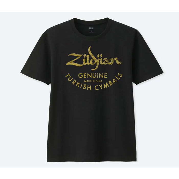 zildjian-drum-music-rock-gold-vintage-t-shirt-เสื้อยืด-คอกลม-size-m-5xl-ส่งจากไทย