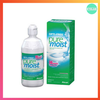 Opti-Free Pure Moist น้ำยาล้างคอนแทคเลนส์ สูตรลดอาการตาแห้ง 300 mL