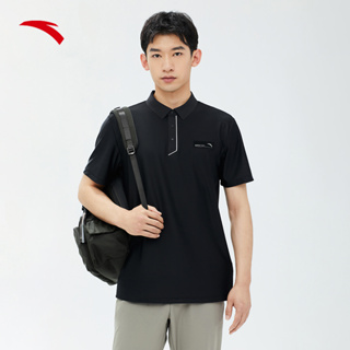 Anta men polo shirts/T-shirts เสื้อโปโล ใส่สบาย ระบายอากาศได้ดี 852337151-2  Official Store