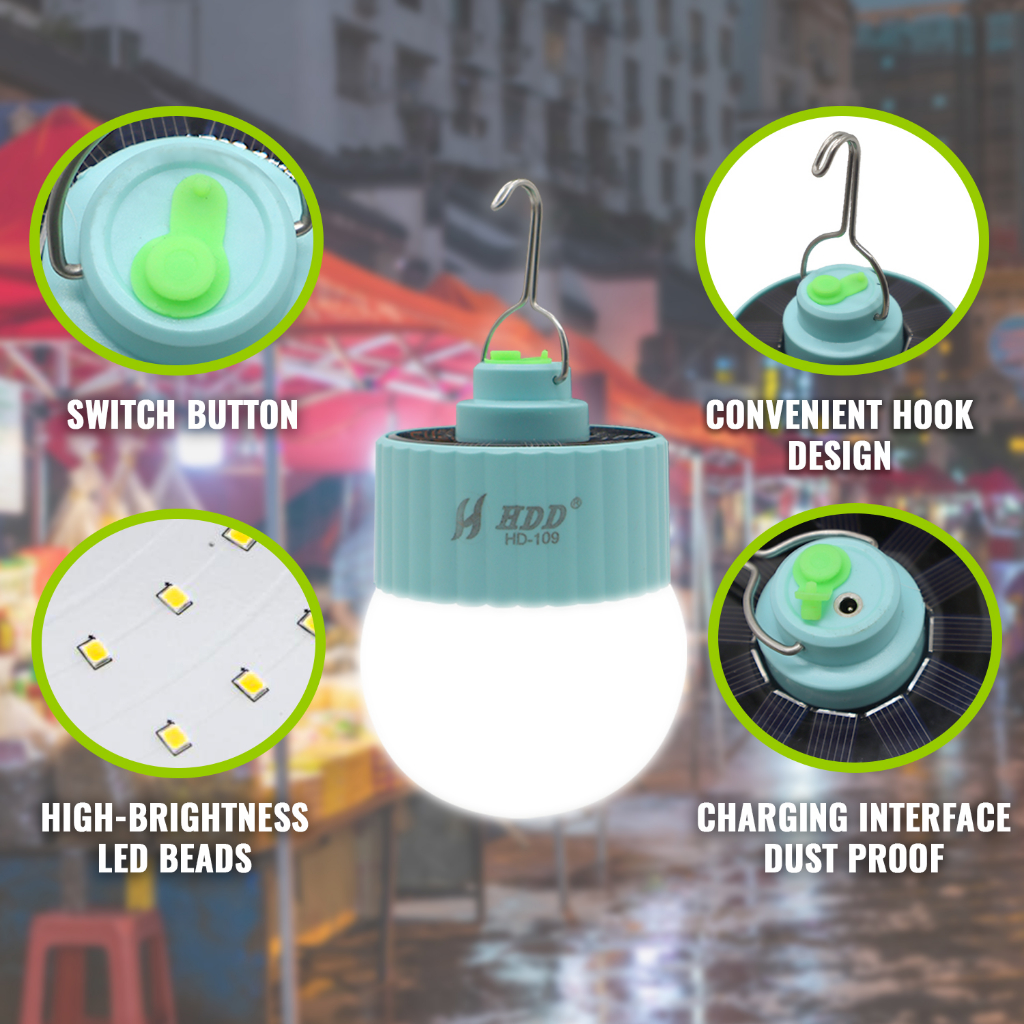 หลอดไฟ-led-highbulb-ใช้ในตลาดกลางคืน-ไฟถนน-ไฟกลางแจ้ง-โคมระย้า-กันน้ำและสามารถใช้ได้เมื่อชาร์จเ