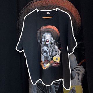 เสื้อยืดมือสอง ลาย marilyn monroe