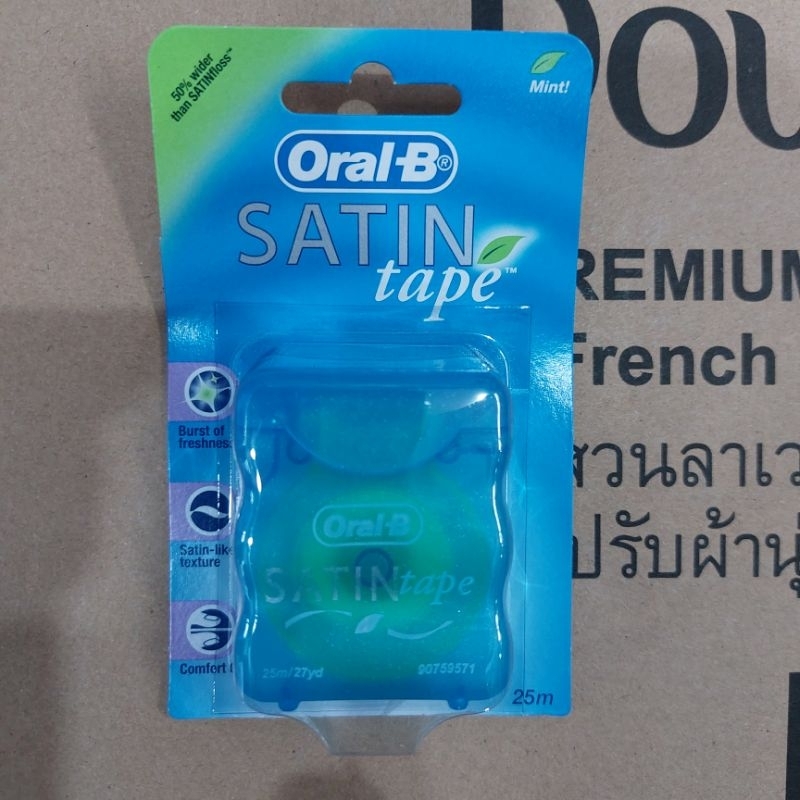 oral-b-satin-tape-25-m-เมตร