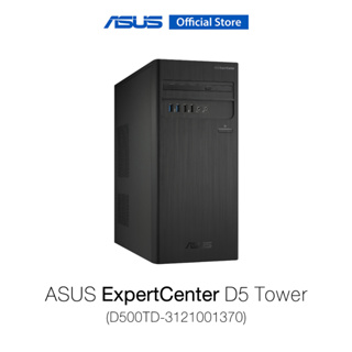 ASUS ExpertCenter D5 Tower (D500TD-3121001370), Desktop PC, Intel Core i3-12100, Intel B660 Chipset, 8GB DDR4 U-DIMM, 256GB PCIe 3.0 SSD, DOS