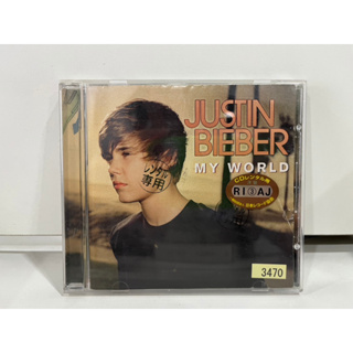 1 CD MUSIC ซีดีเพลงสากล   JUSTIN BIEBER MY WORLD     (A16E133)