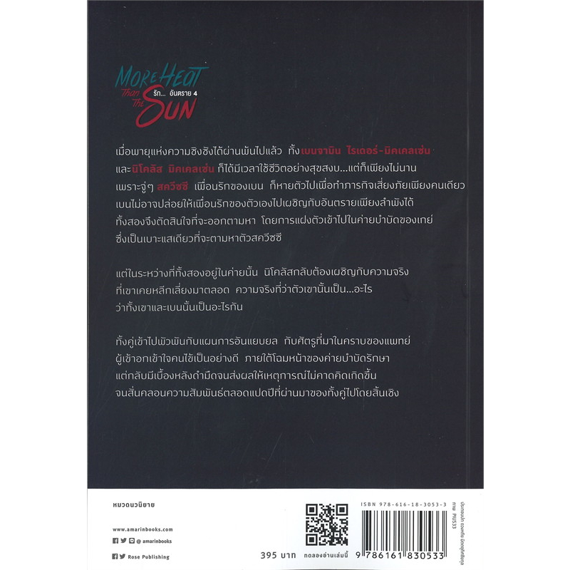 maiken-p-more-heat-than-the-sun-รักอันตราย-จอห์น-วิลด์เชียร์-รัก-อันตราย-more-heat-than-the-sun-เล่ม-3-4-ตอน-ภยันตราย