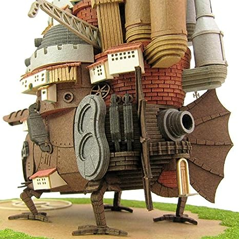 sankei-miniatuart-kit-studio-ghibli-ซีรีส์-howls-moving-castle-howls-castle-non-scale-paper-craft-mk07-21
