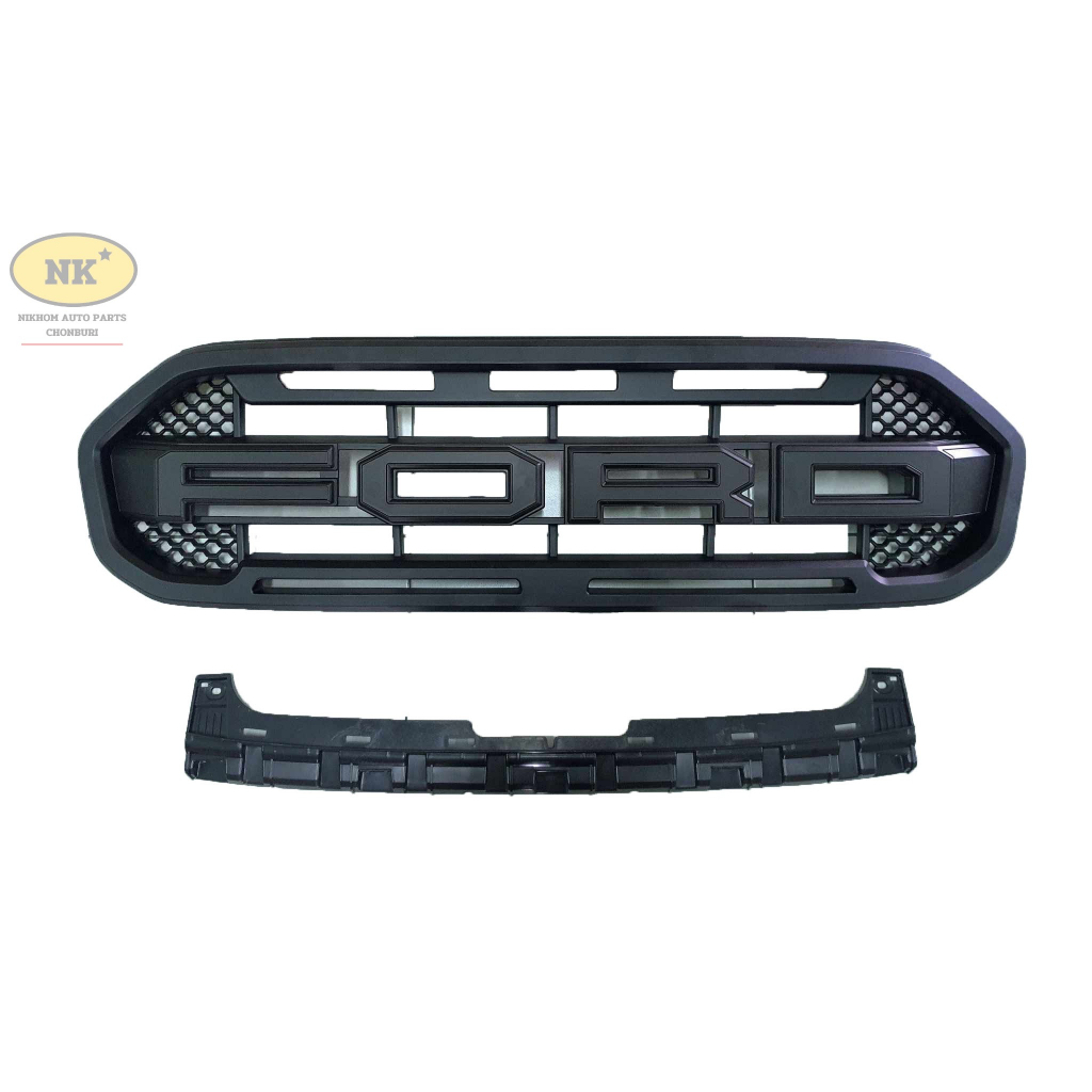 กระจังหน้า ฟอร์ด เรนเจอร์ ปี 12'-21' (ลายแร็พเตอร์) ดำด้าน / Ford ...