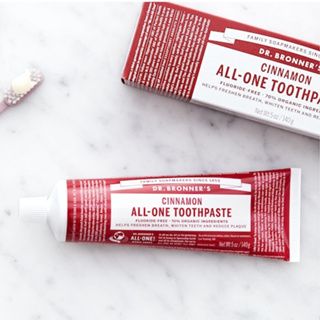 Dr.Bronners Organic Toothpaste ยาสีฟันออร์แกนิค ส่วนผสมจากธรรมชาติ บำรุงเหงือกและฟันให้แข็งแรง Vegan &amp; Cruelty-Free