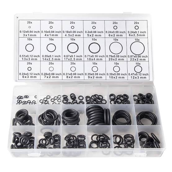 cannadude420-โอริง-ยางปะเก็น-ห่วงยาง-ยางรอง-o-ring-rubber-200-ชิ้น-กล่องใส