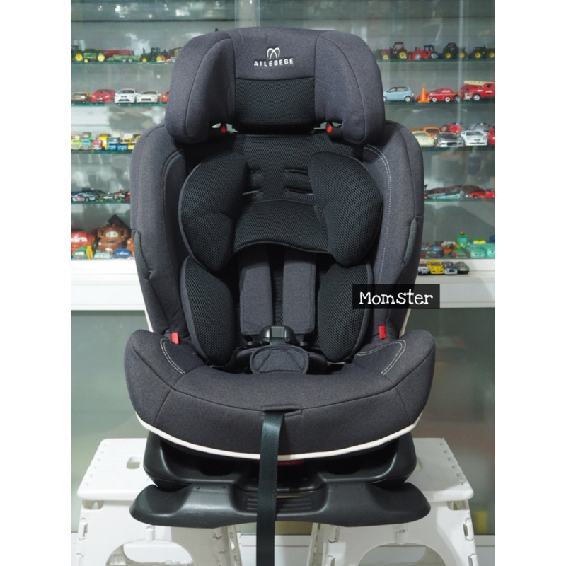 คาร์ซีทมือสอง Ailebebe Swing moon premium S natural 2018 สภาพสวย ...