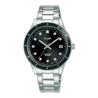 [ผ่อนเดือนละ319]🎁ALBA นาฬิกาข้อมือผู้หญิง สายสแตนเลส รุ่น AG8M89X - สีเงิน ของแท้ 100% ประกัน 1 ปี