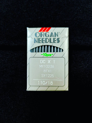 เข็มจักรโพ้ง DCx1 เบอร์ 9 -18 ORGAN แท้ สำหรับจักรอุตสาหกรรม