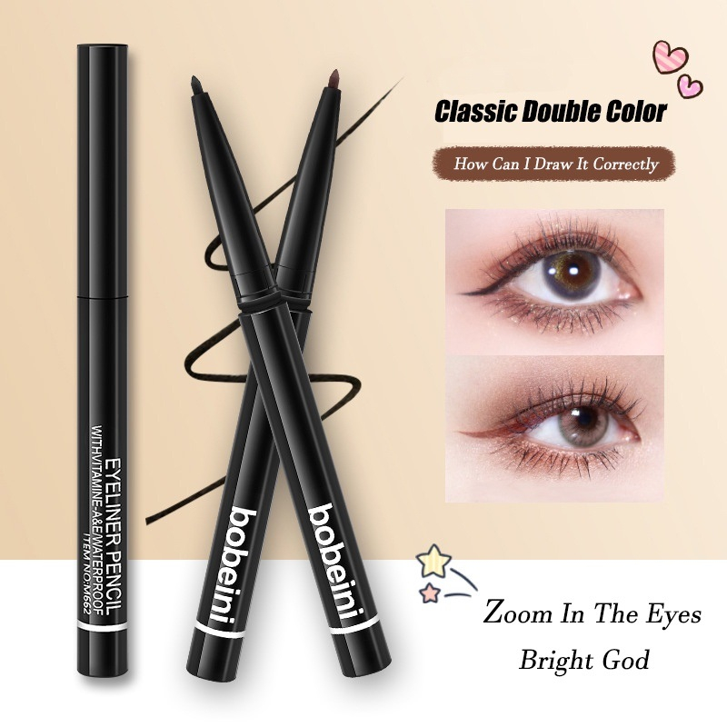 bobeini-อายไลน์เนอร์-อายไลเนอร์-เครื่องสำอางค์-eyeliner-pencil-อายไลน์เนอร์สีน้ำตาล-เครื่องสำอางเกาหลี