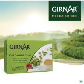 Girnar elaichi 10 single sachets 3 in 1