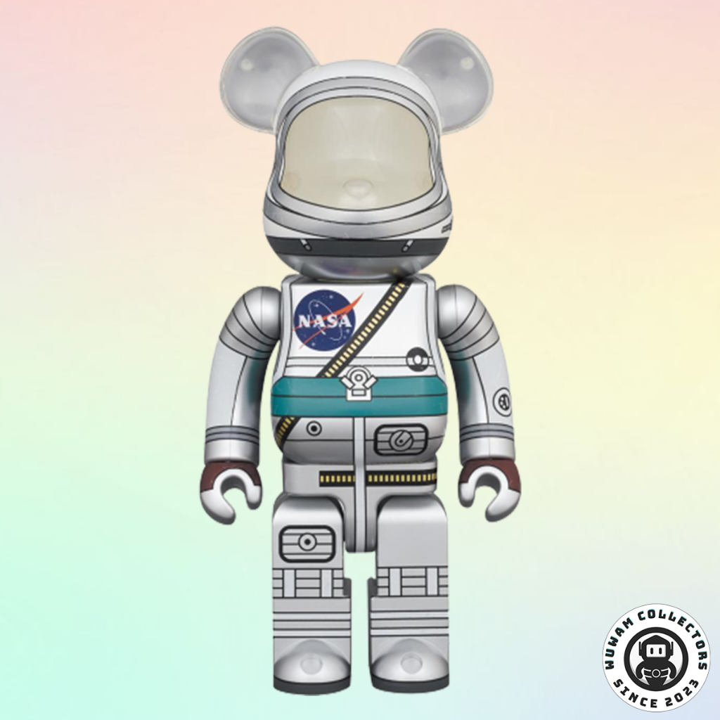 MEDICOM TOY - ベアブリック　NASA BE@RBRICK LAUNCH【送料無料】 アポロ11号月面着陸55周年記念！月面に踏み出した最初の一歩の