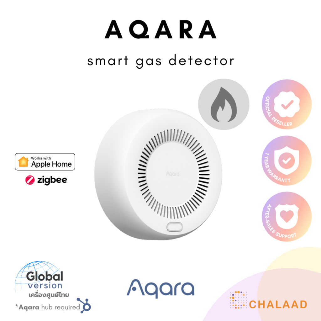 aqara-smart-gas-detector-เครื่องตรวจจับแก๊สรั่วอัจฉริยะ-รองรับ-apple-homekit-เตือนผ่านมือถือเมื่อพบแก๊สรั่ว